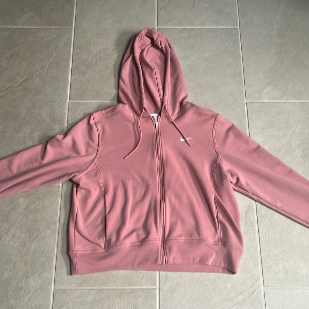 Nike Women's Dusty Rose Zip-Up Hoodie